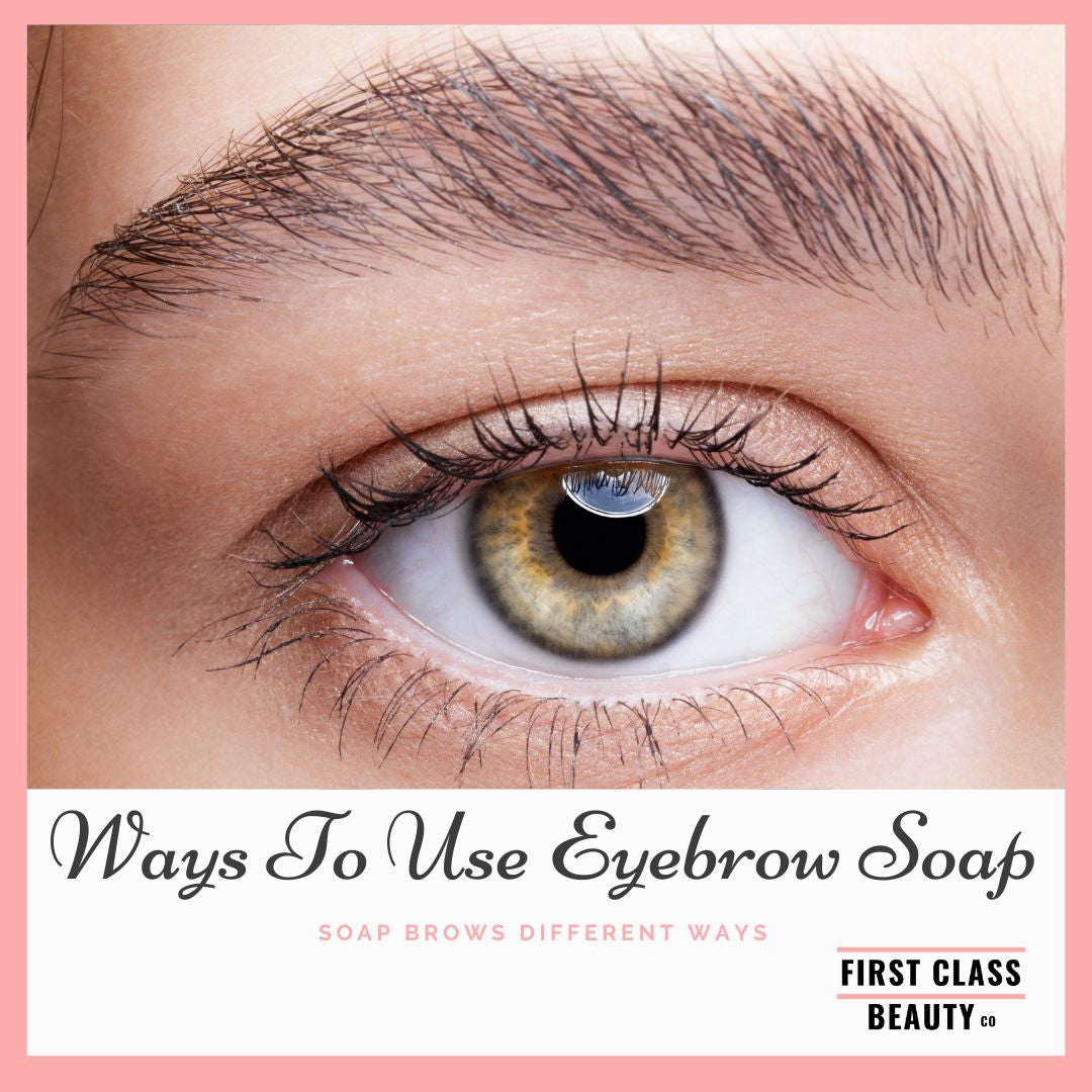soap brows how to use eyebrow soap