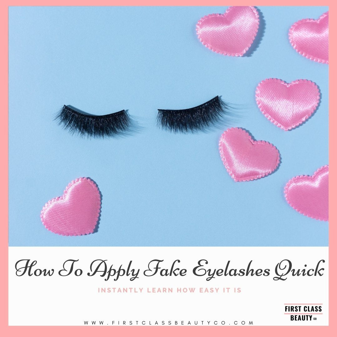 How To Apply Fake Eyelashes The Beginners Guide to Strip Lashes