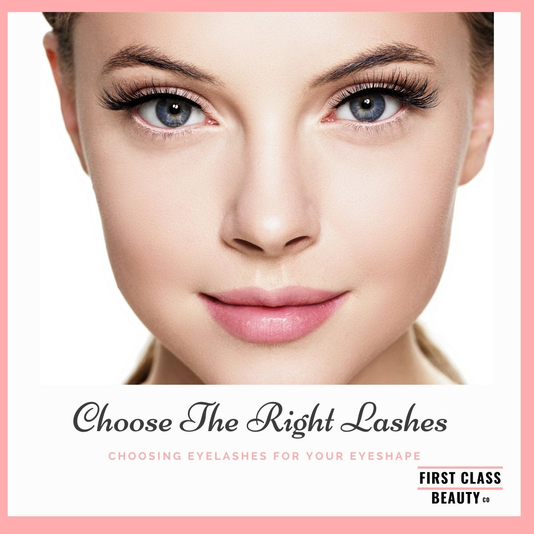 How to Choose the Right Fake Eyelash for Your Eye Shape | First Class Beauty Co
