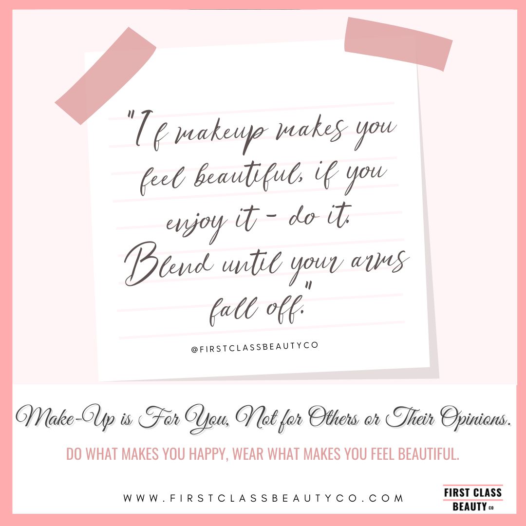 makeup is for you not for others or their opinions. if it makes you feel beautiful and you enjoy it do it