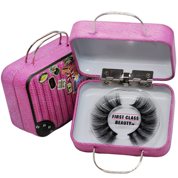 custom eyelash case to add your name to first class beauty co