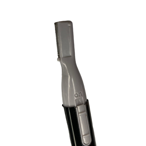 black dual blade electric facial hair trimmer by first class beauty co