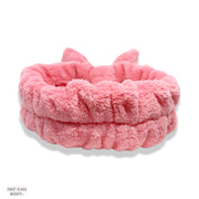 pink face wash headband beauty accessories