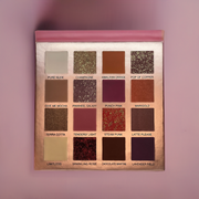 pink eyeshadow palette from first class beauty co