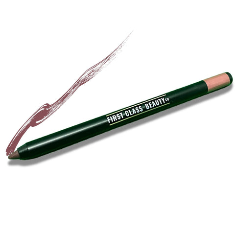 mauve lip liner all in one lip pencil first class beauty co