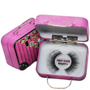 custom sized natural handmade wispy lashes by first class beauty co