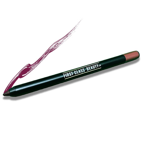 plum lip pencil personalize makeup with your name first class beauty co